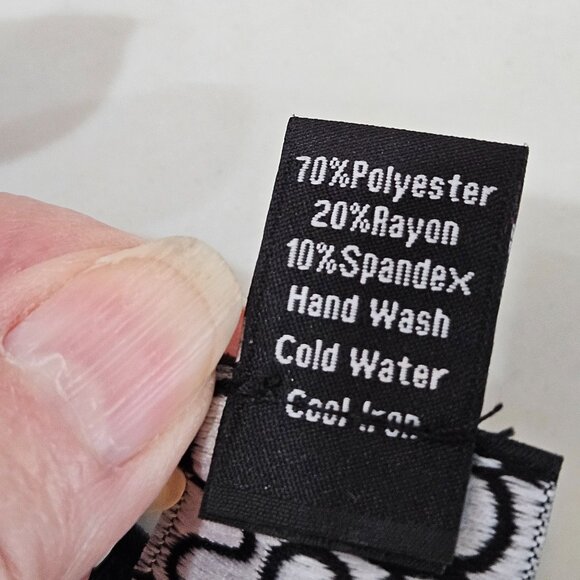 Clara Sunwoo Tunic Top Medium Cold Shoulder Black Office Party - Picture 6 of 9